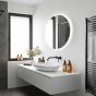 Round LED Bathroom Mirror with Backlighting (Shaver)