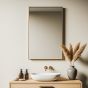 Brass Metal Frame Mirror (Small)