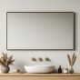 Bronze Metal Frame Mirror (Large)